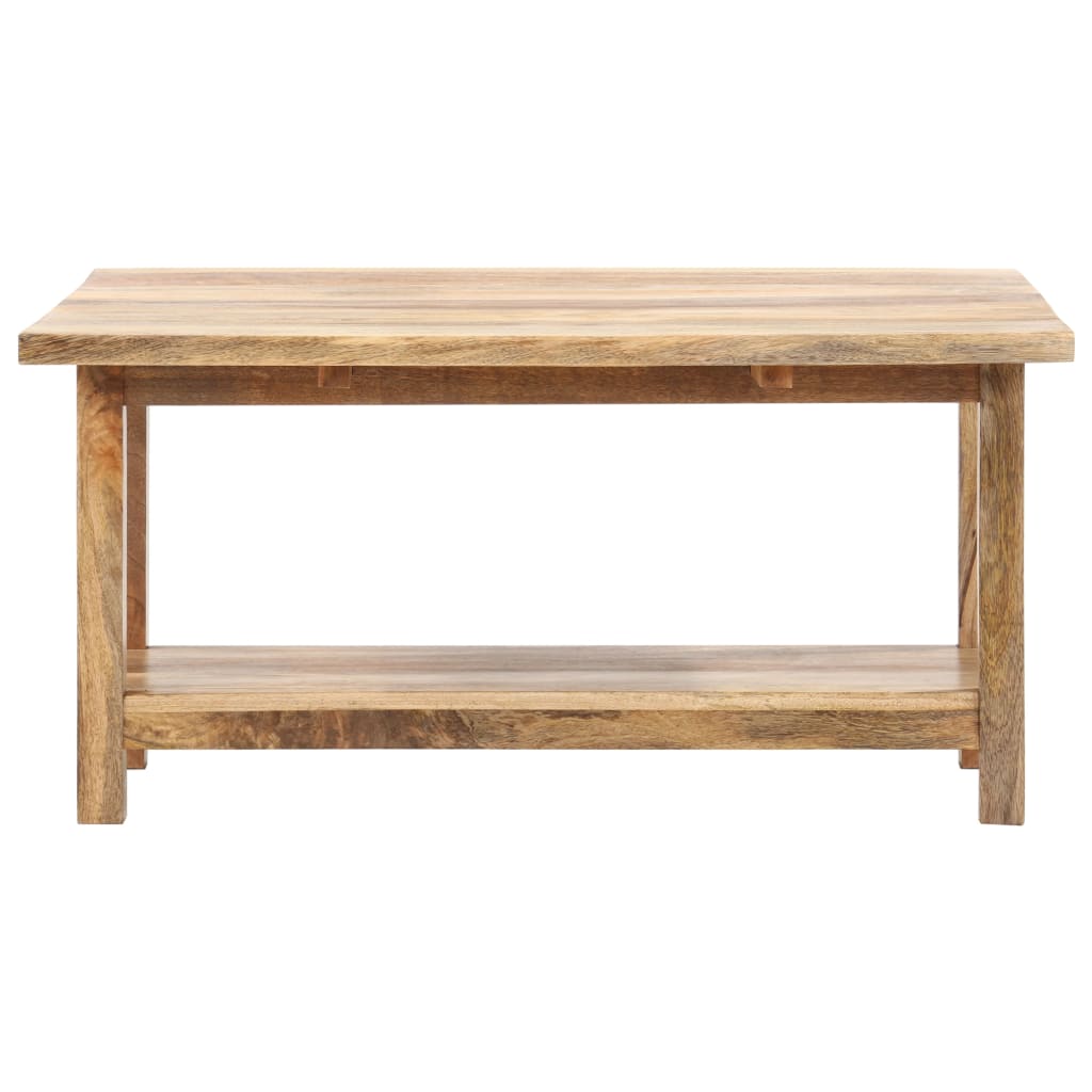 Berkfield Extendable Coffee Table 90x(45-90)x45 cm Solid Mango Wood