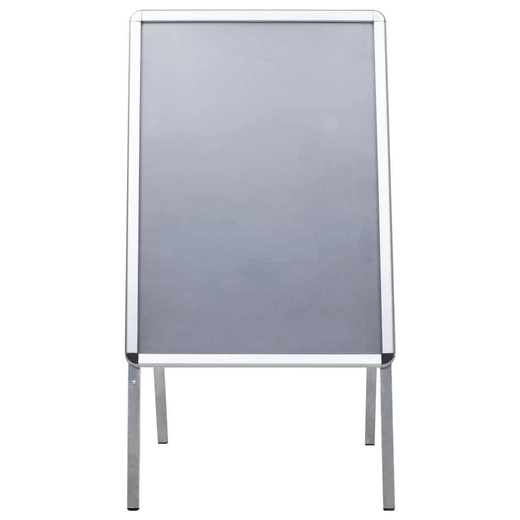 Berkfield A1 Customer Stopper Poster Stand Aluminium