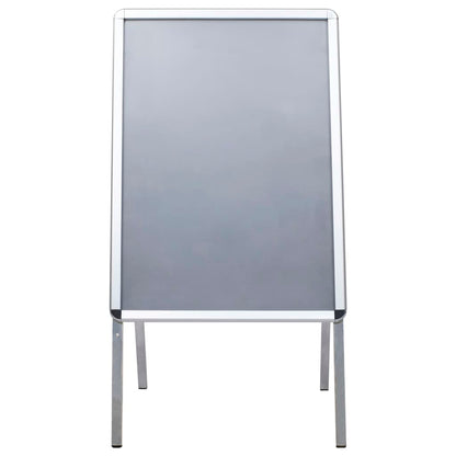 Berkfield A1 Customer Stopper Poster Stand Aluminium