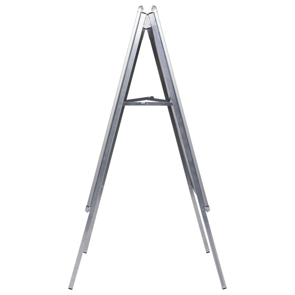 Berkfield A1 Customer Stopper Poster Stand Aluminium