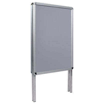 Berkfield A1 Customer Stopper Poster Stand Aluminium
