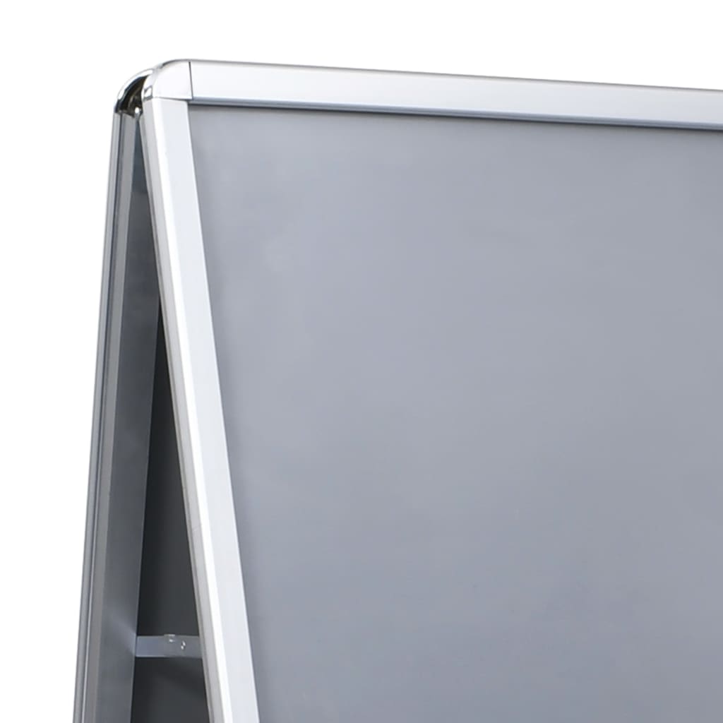 Berkfield A1 Customer Stopper Poster Stand Aluminium