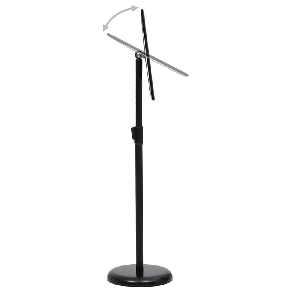 Berkfield A4 Pedestal Poster Stand Black Aluminium Alloy