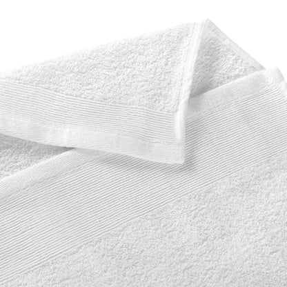 Berkfield Sauna Towels 2 pcs Cotton 450 gsm 80x200 cm White