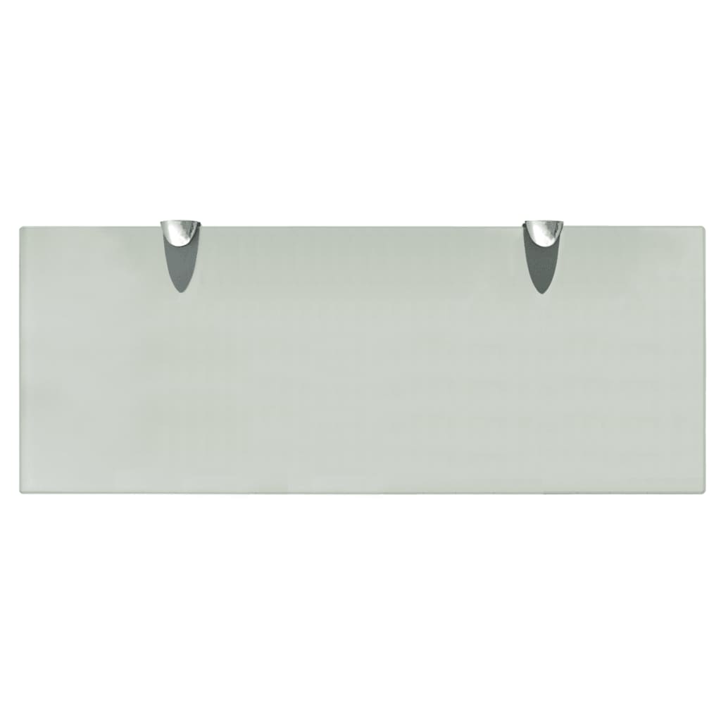 Berkfield Floating Shelves 2 pcs Glass 50x20 cm 8 mm
