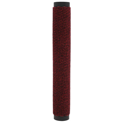 Berkfield Dust Control Mats 2 pcs Rectangular Tufted 60x90 cm Red