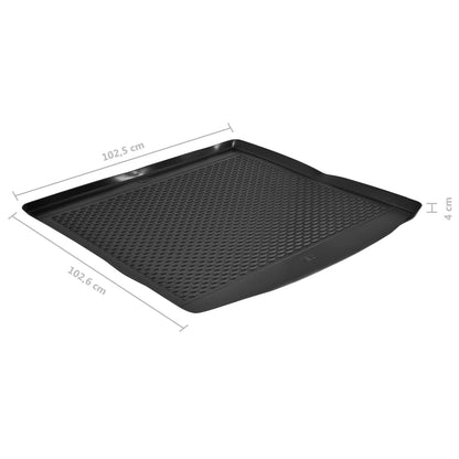 Berkfield Car Boot Mat for Audi A4 Avant (2007-2015) Rubber