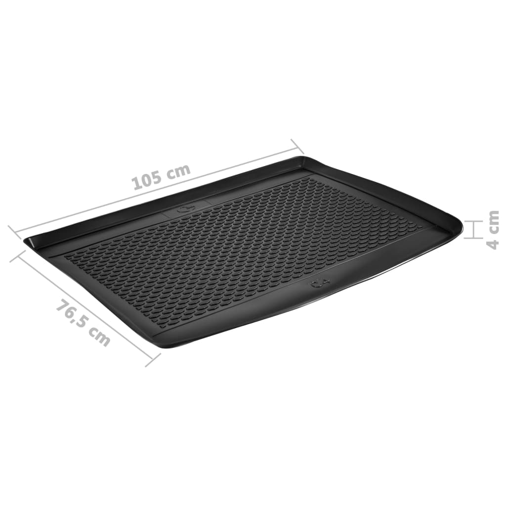 Berkfield Car Boot Mat for Citroen C4 (2004-2010) Rubber