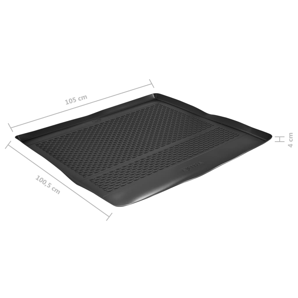 Berkfield Car Boot Mat for Opel Astra K Combi (2016-) Rubber