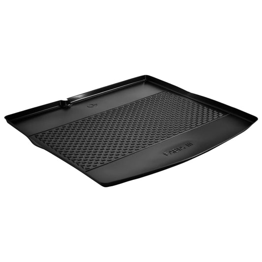 Berkfield Car Boot Mat for Skoda Fabia III Combi (2014-) Rubber