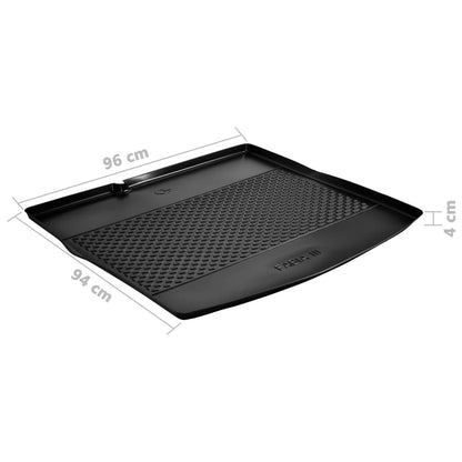 Berkfield Car Boot Mat for Skoda Fabia III Combi (2014-) Rubber