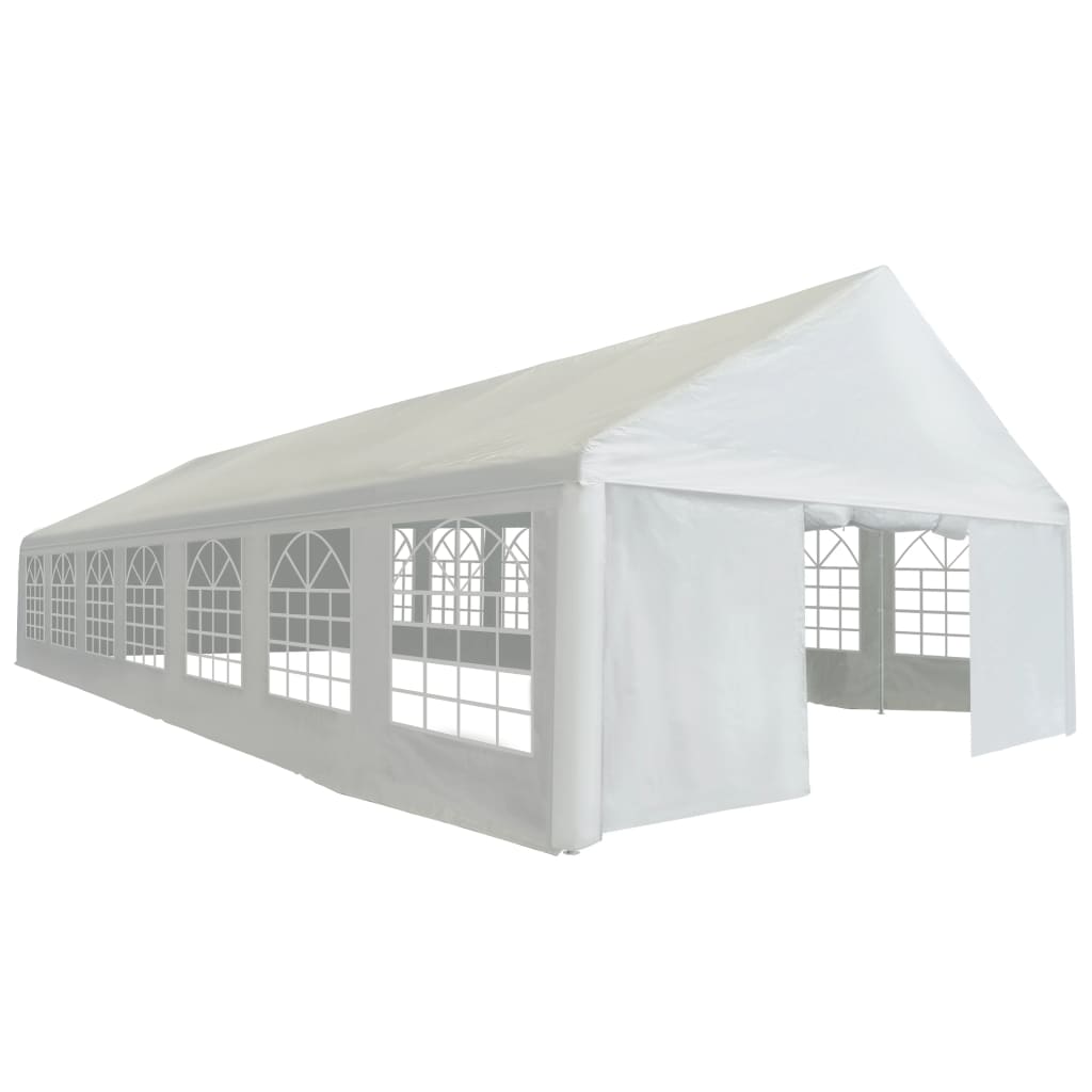 Berkfield Party Tent PE 6x14 m White