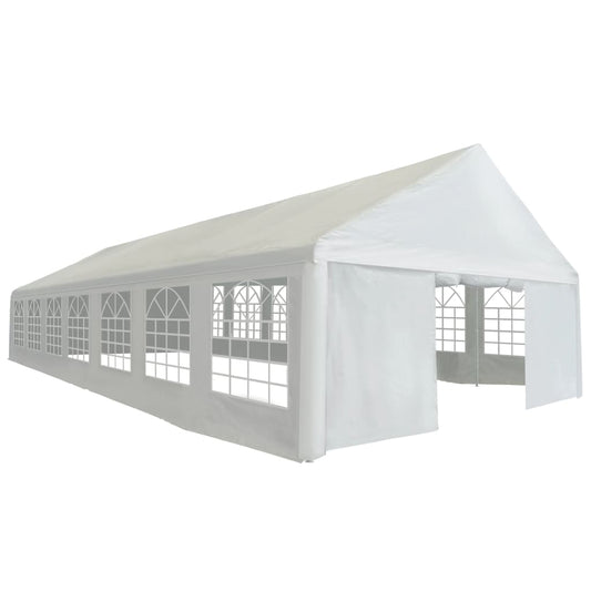 Berkfield Party Tent PE 6x14 m White