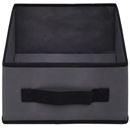 Berkfield Storage Cabinet with 6 Drawers 55x29x55 cm Grey Steel