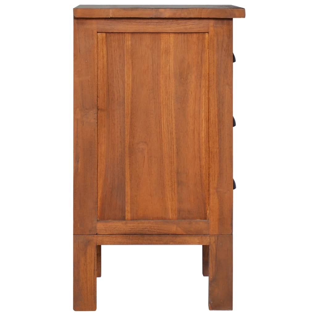 Berkfield Bedside Cabinet 40x35x60 cm Solid Teak Wood