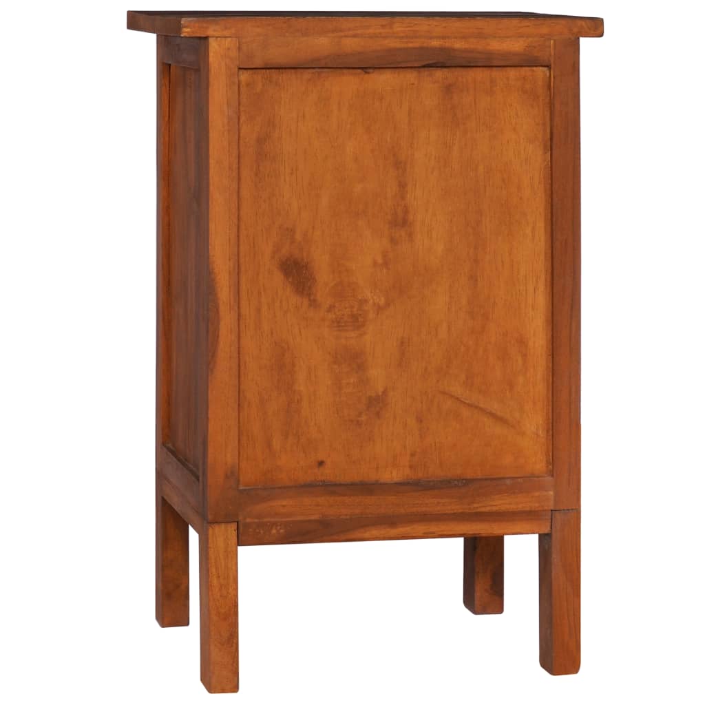 Berkfield Bedside Cabinet 40x35x60 cm Solid Teak Wood