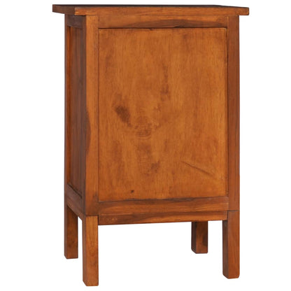 Berkfield Bedside Cabinet 40x35x60 cm Solid Teak Wood
