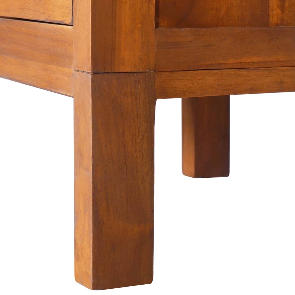 Berkfield Bedside Cabinet 40x35x60 cm Solid Teak Wood