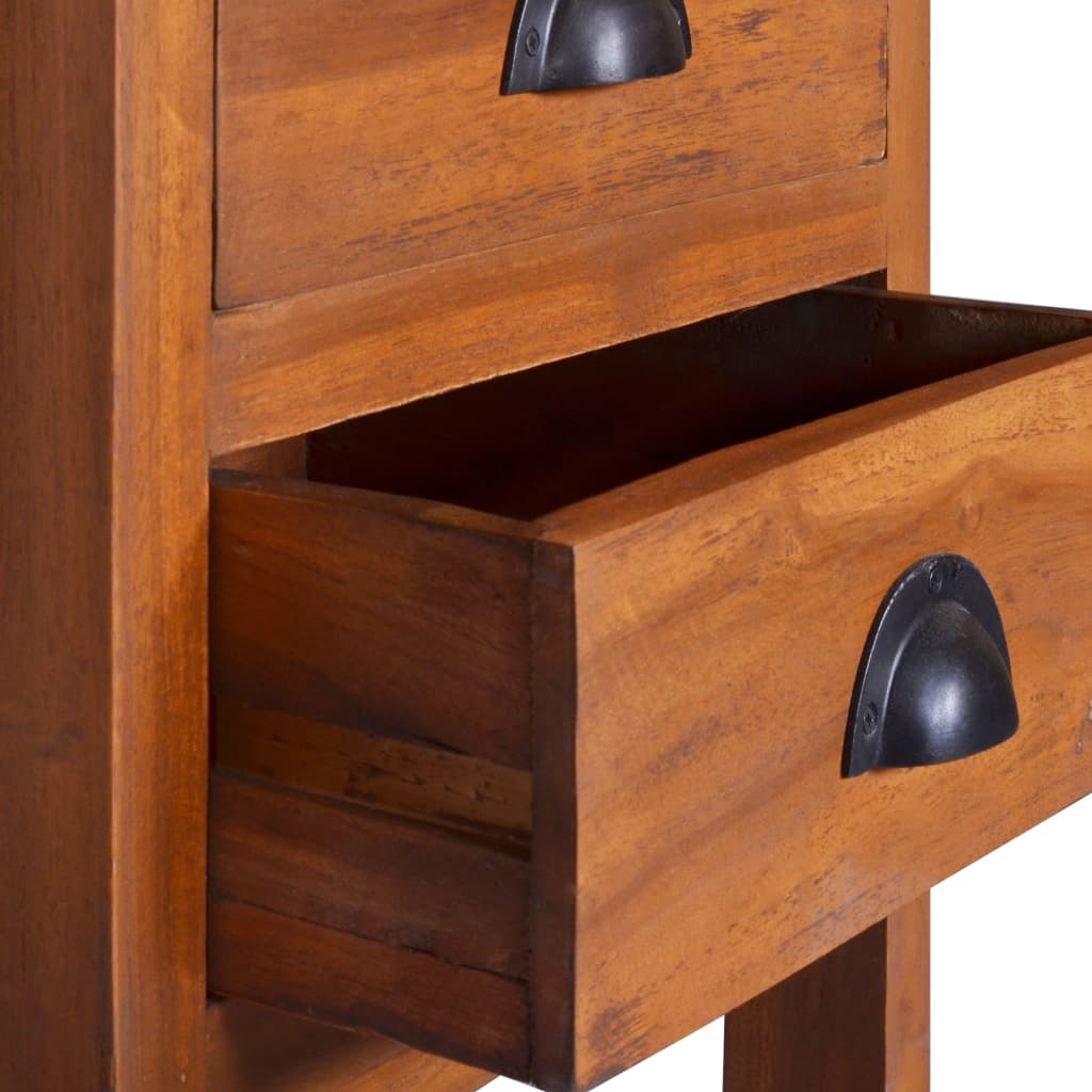 Berkfield Bedside Cabinet 40x35x60 cm Solid Teak Wood
