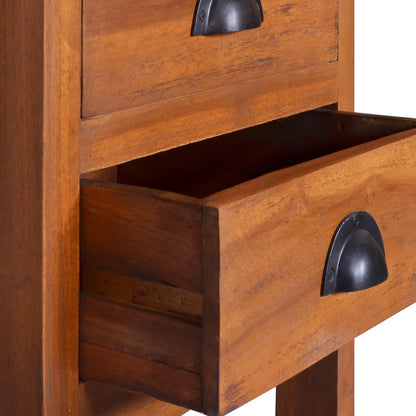 Berkfield Bedside Cabinet 40x35x60 cm Solid Teak Wood