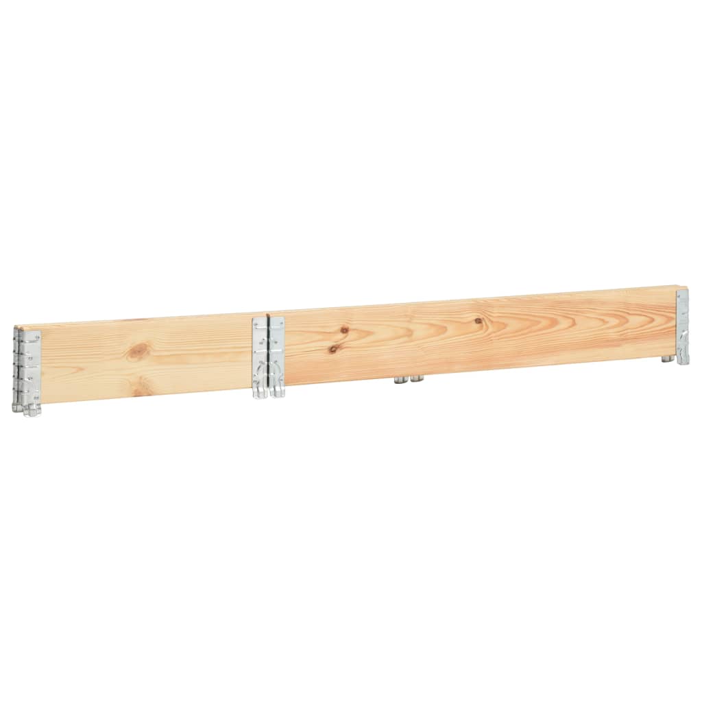Berkfield Pallet Collar 50x150 cm Solid Pine Wood
