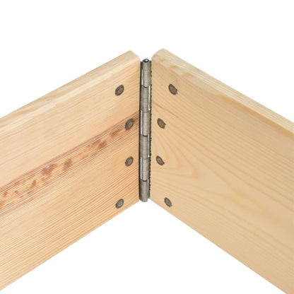 Berkfield Pallet Collar 50x150 cm Solid Pine Wood