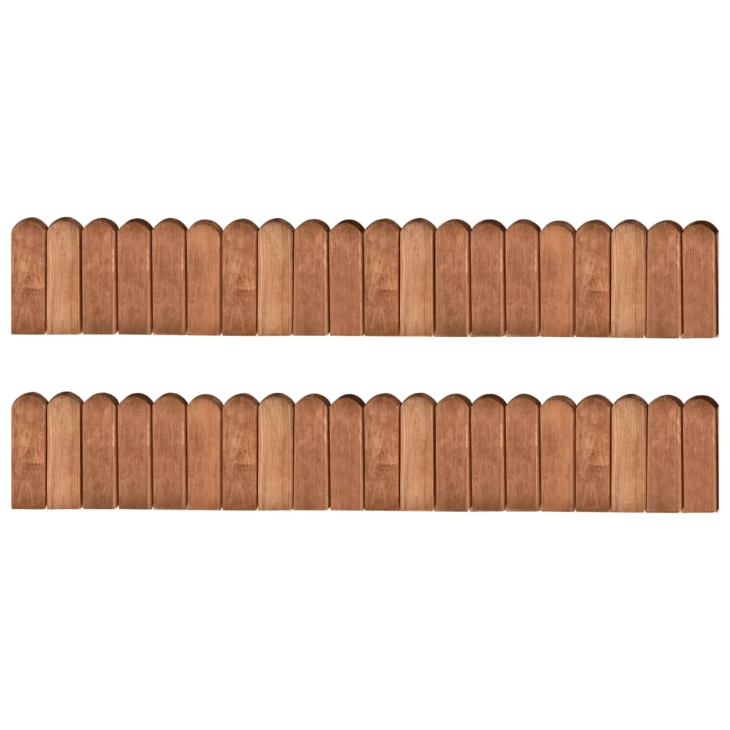 Berkfield Border Rolls 2 pcs 120 cm Impregnated Pinewood