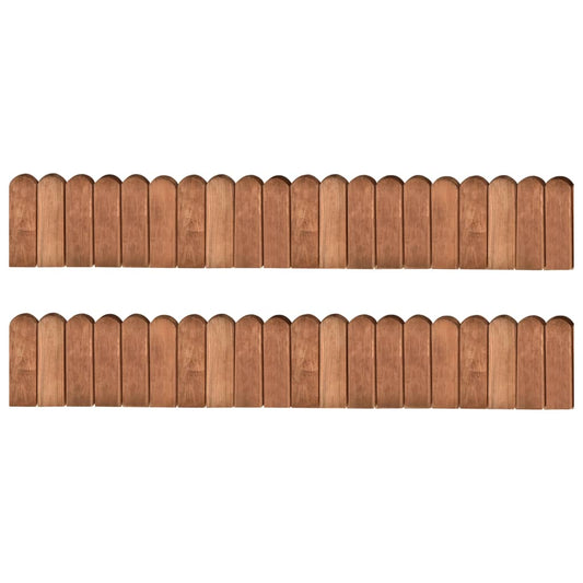 Berkfield Border Rolls 2 pcs 120 cm Impregnated Pinewood