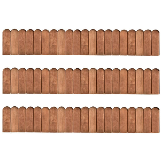 Berkfield Border Rolls 3 pcs 120 cm Impregnated Pinewood
