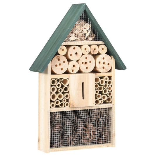 Berkfield Insect Hotel 31x10x48 cm Firwood