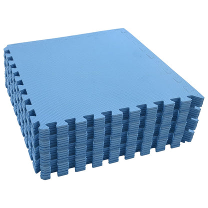 Berkfield Floor Mats 24 pcs 8.64 _�Š__�� EVA Foam Blue