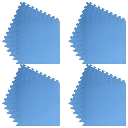 Berkfield Floor Mats 24 pcs 8.64 _�Š__�� EVA Foam Blue