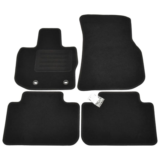 Berkfield 4 Piece Car Mat Set for BMW X4 (G02)