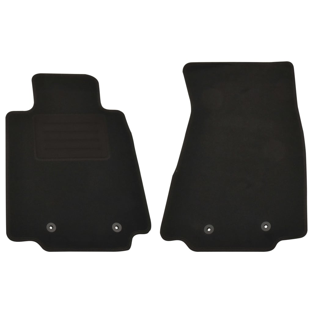 Berkfield 2 Piece Car Mat Set for Nissan 370 Z