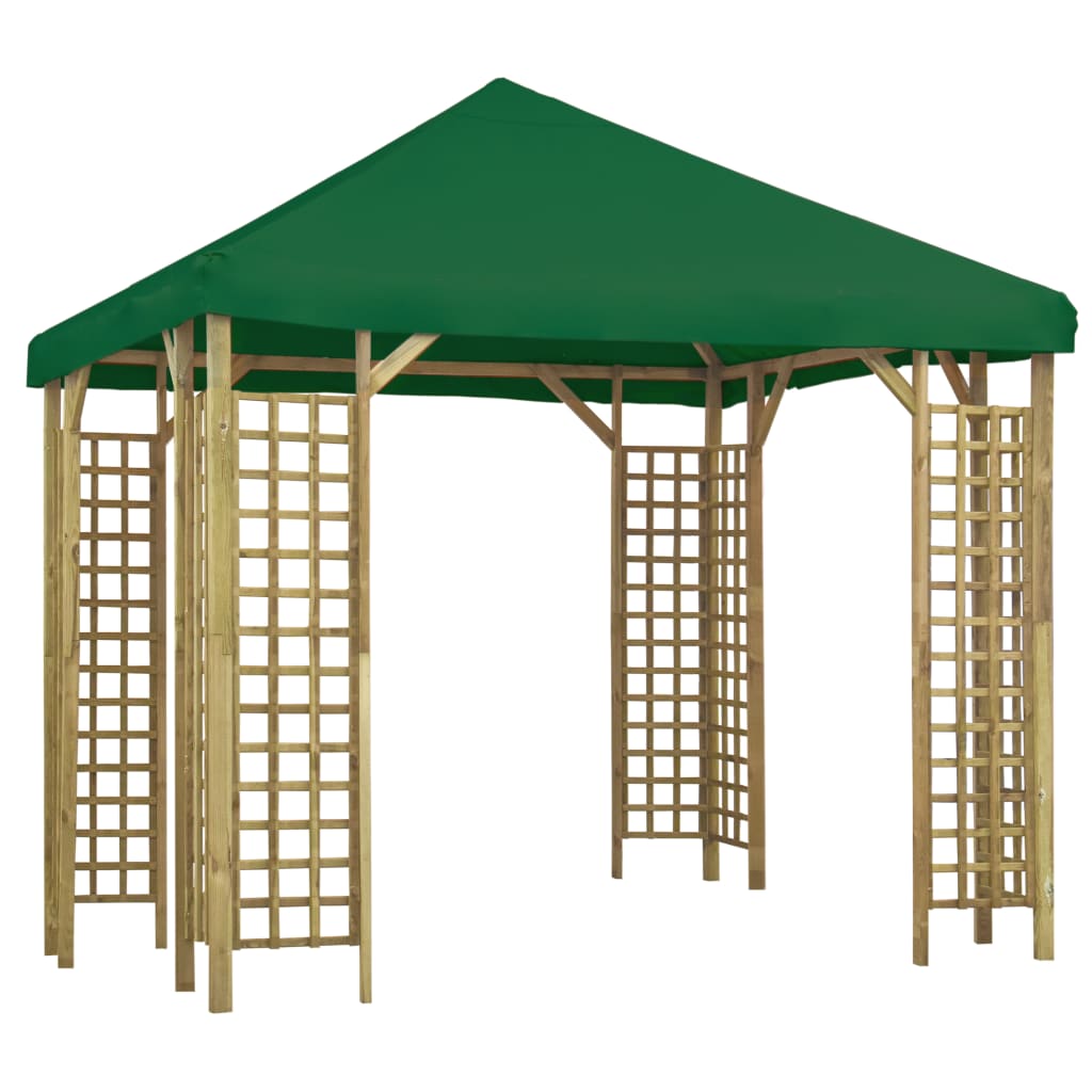 Berkfield Gazebo 3x3 m Green