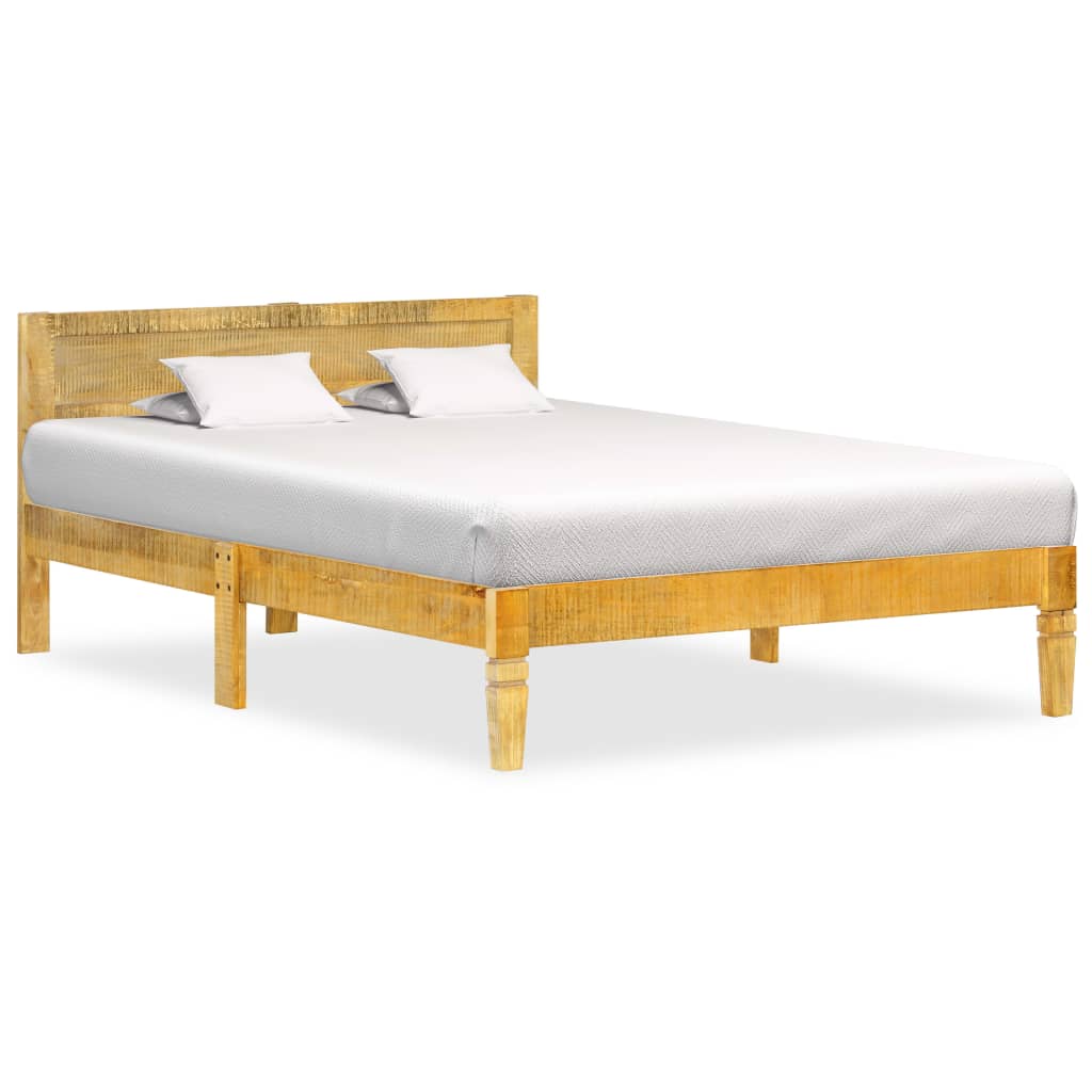 Berkfield Bed Frame Solid Mango Wood 120 cm