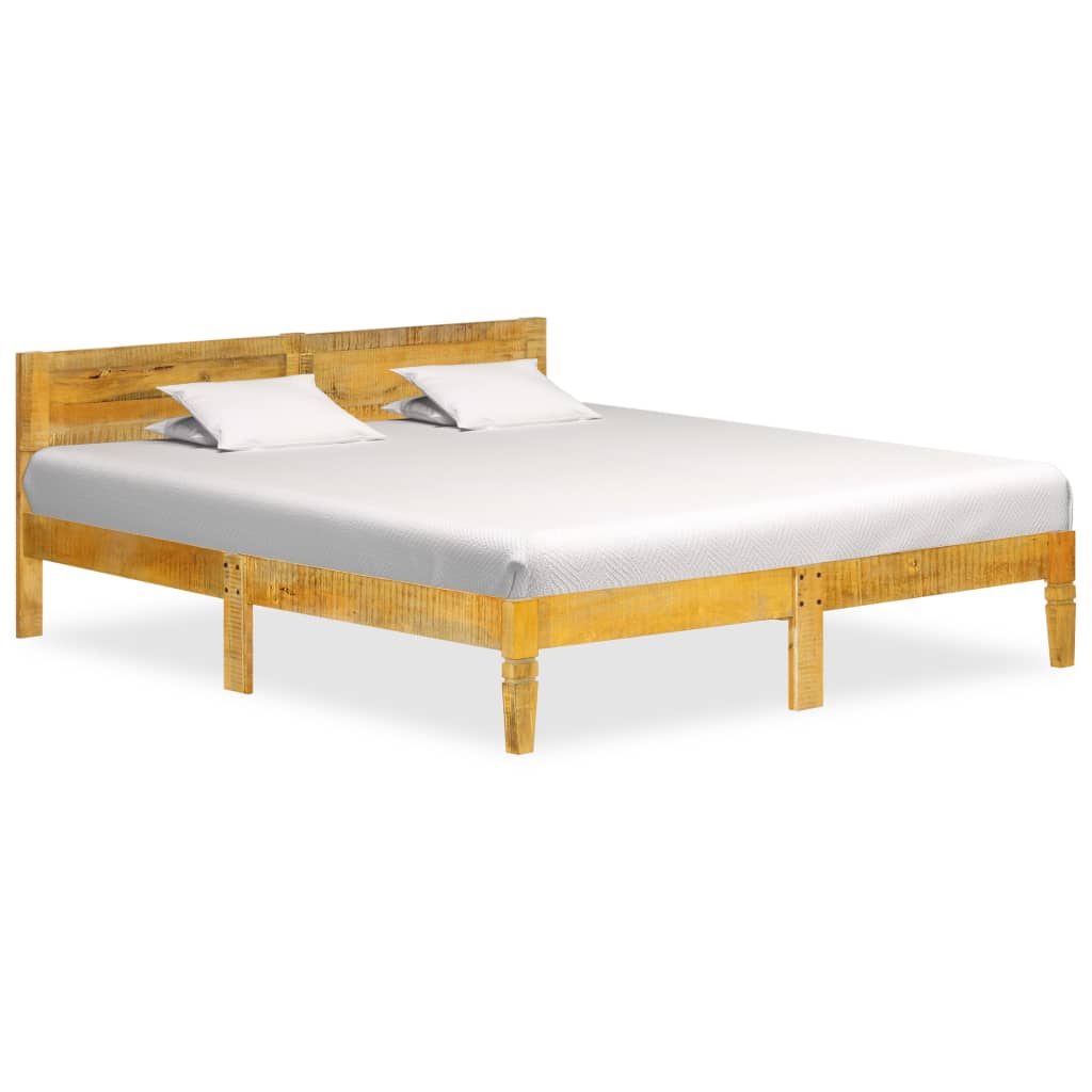 Berkfield Bed Frame Solid Mango Wood 140 cm