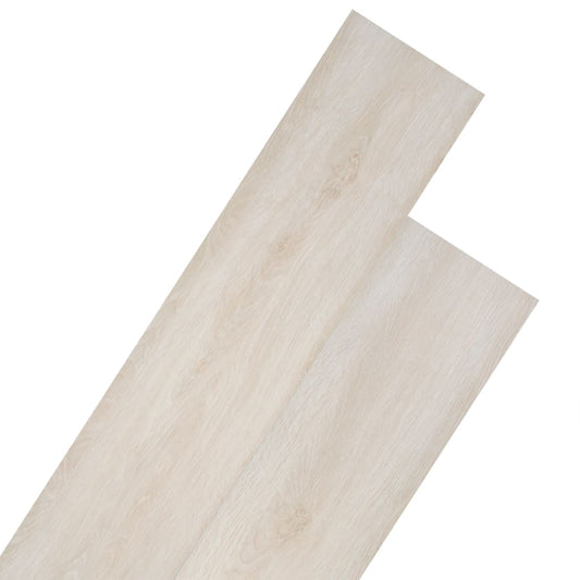 Berkfield Non Self-adhesive PVC Flooring Planks 4.46 m�__ 3 mm Oak Classic White