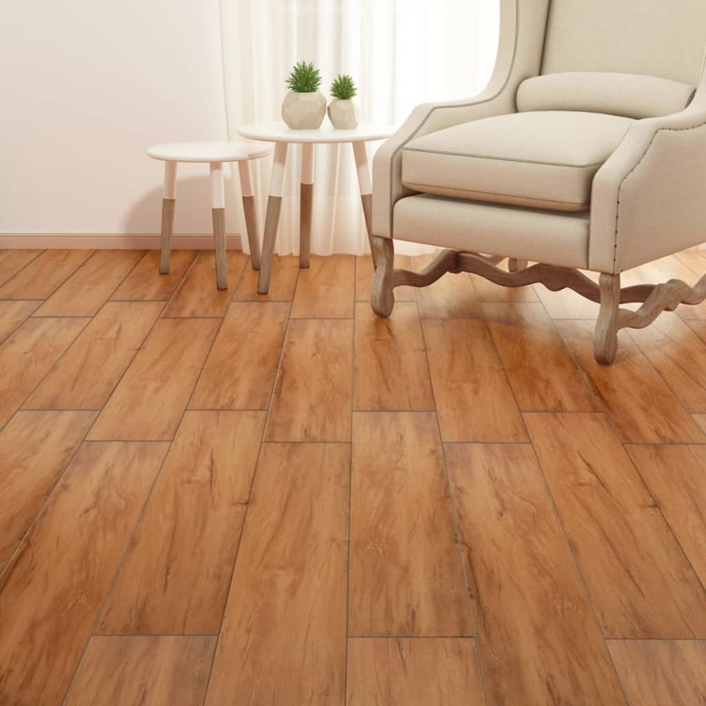 Berkfield Non Self-adhesive PVC Flooring Planks 4.46 m�__ 3 mm Elm Nature