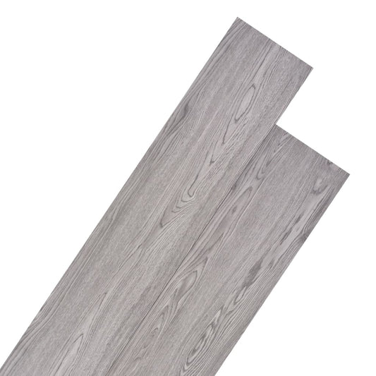 Berkfield Non Self-adhesive PVC Flooring Planks 4.46 m�__ 3 mm Dark Grey