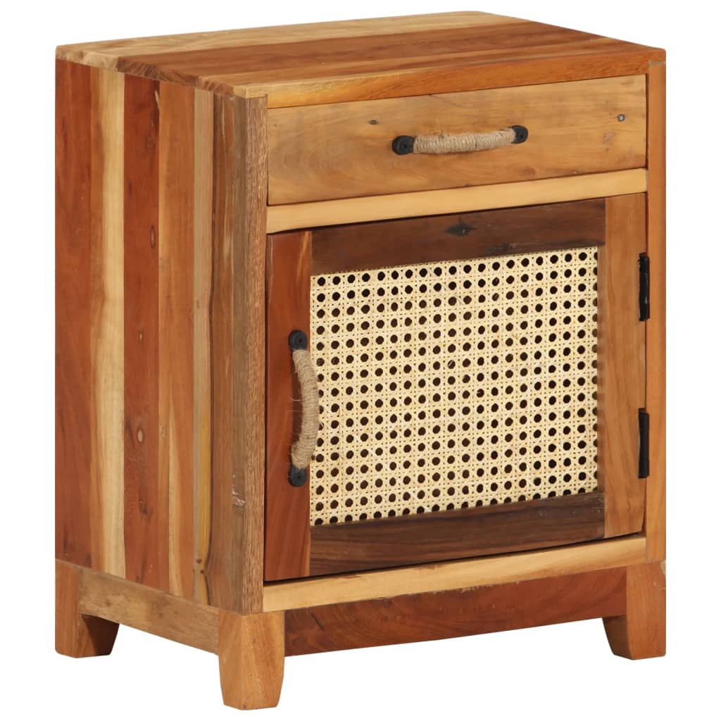 Berkfield Bedside Cabinet 40x30x50 cm Solid Reclaimed Wood