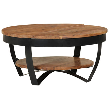 Berkfield Coffee Table 65x65x32 cm Solid Acacia Wood