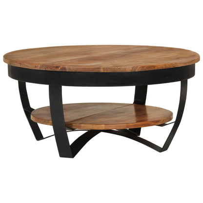 Berkfield Coffee Table 65x65x32 cm Solid Acacia Wood