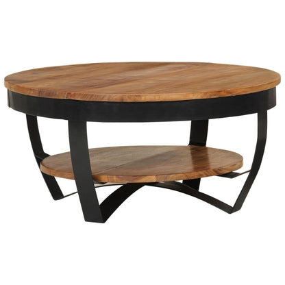 Berkfield Coffee Table 65x65x32 cm Solid Acacia Wood