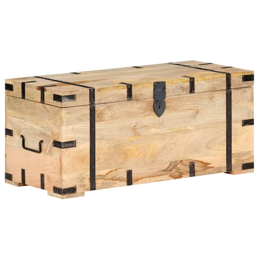 Berkfield Chest 90x40x40 cm Solid Mango Wood