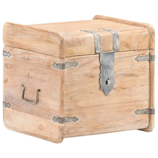 Berkfield Chest 40x40x40 cm Solid Acacia Wood