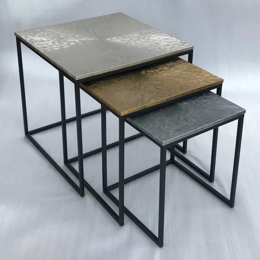 HSM Collection 3 Piece Coffee Table Set Fletcher Square