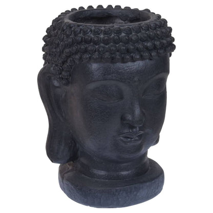 ProGarden Flowerpot Buddha Figure 25x26x35 cm Anthracite