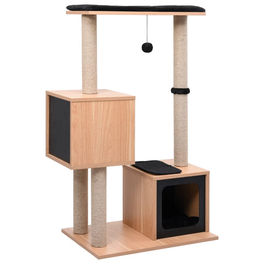 Berkfield Cat Tree with Sisal Scratching Mat 104 cm