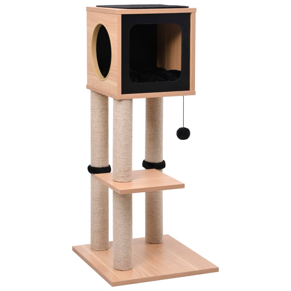 Berkfield Cat Tree with Sisal Scratching Mat 90 cm